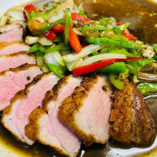 Black Pepper Duck.